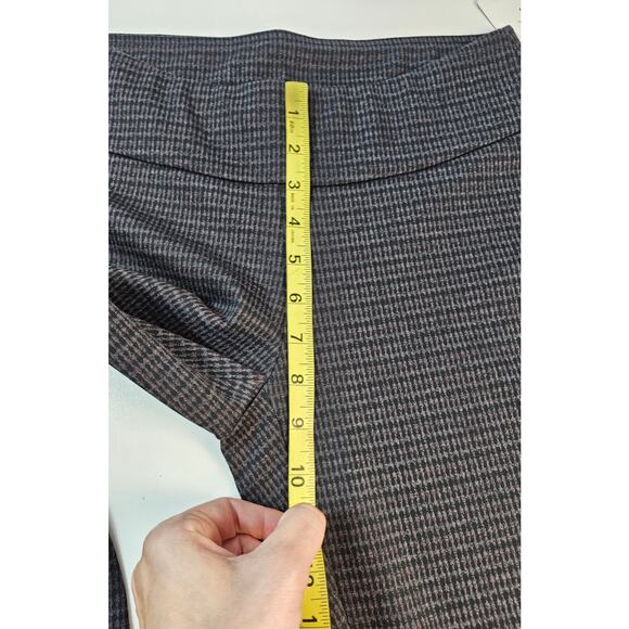 NWT Zac & Rachel PETITE PS black speckled red pull on pants comfort career - Picture 11 of 11